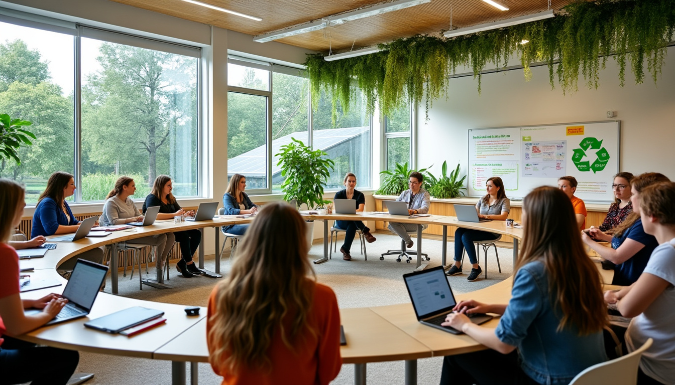 audencia forme ses enseignants pour qu'ils puissent accompagner efficacement les défis liés à la transition écologique et sociale, en intégrant des approches innovantes et durables dans leurs enseignements.